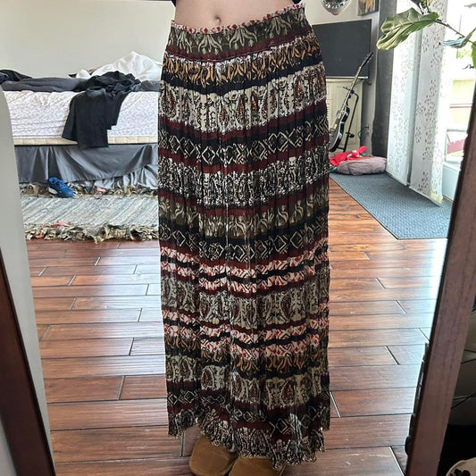 Meadow Tiered Boho Skirt