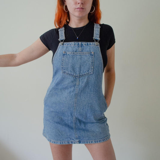 Faded Blue Denim Shirt Dress